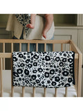Etta Loves reversible muslin blanket with Liberty and wildflower prints (British brand)