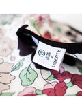 Etta Loves reversible muslin blanket with Liberty and wildflower prints (British brand)