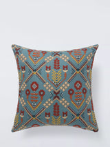 John Lewis John Lewis Aiyana Trellis Blue Scatter Cushion- Buy online at McGrocer