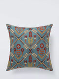 John Lewis Aiyana Trellis blue scatter cushion 50x50cm, imported from the UK