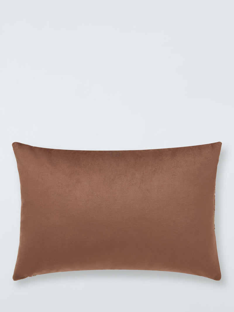 John Lewis abstract embroidered cushion, multi colour, UK version