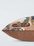 John Lewis abstract embroidered cushion, multi colour, UK version