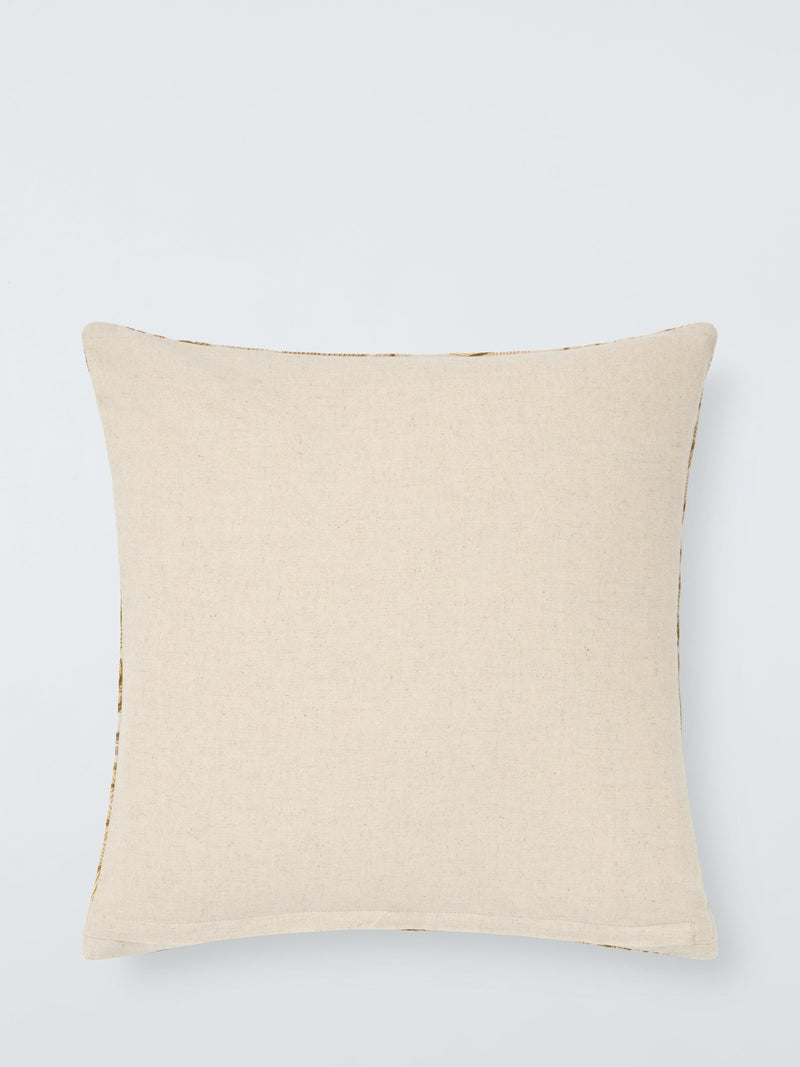 John Lewis ochre palm cushion 45x45cm (British brand)