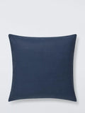 John Lewis brushstroke cushion in navy (British brand)