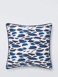John Lewis water splash cushion navy 50x50cm (British brand)