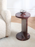 John Lewis Libby marble side table natural marble, imported from the UK