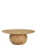 John Lewis John Lewis Orb Acacia Wood Coffee Table Natural- Buy online at McGrocer