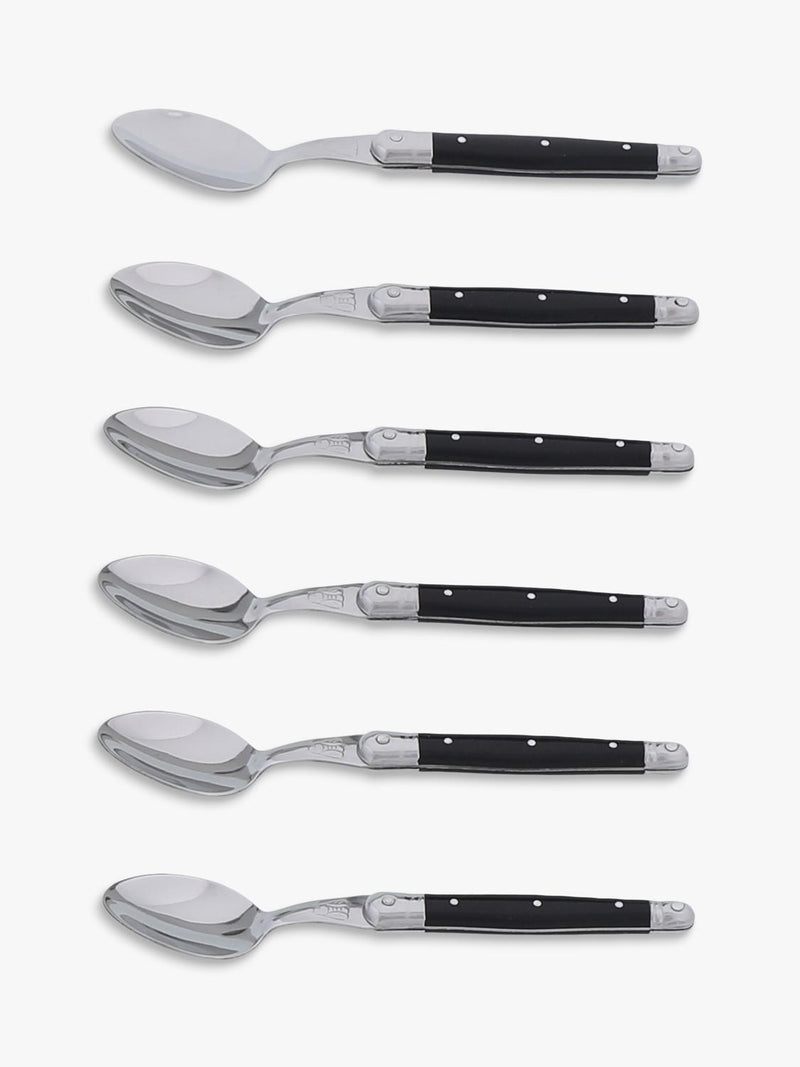 Laguiole stainless steel teaspoons set of 6 - British product