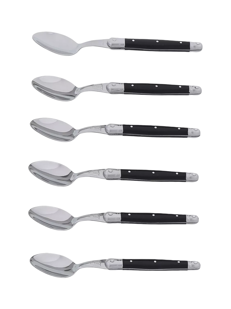 Laguiole stainless steel teaspoons set of 6 - British product