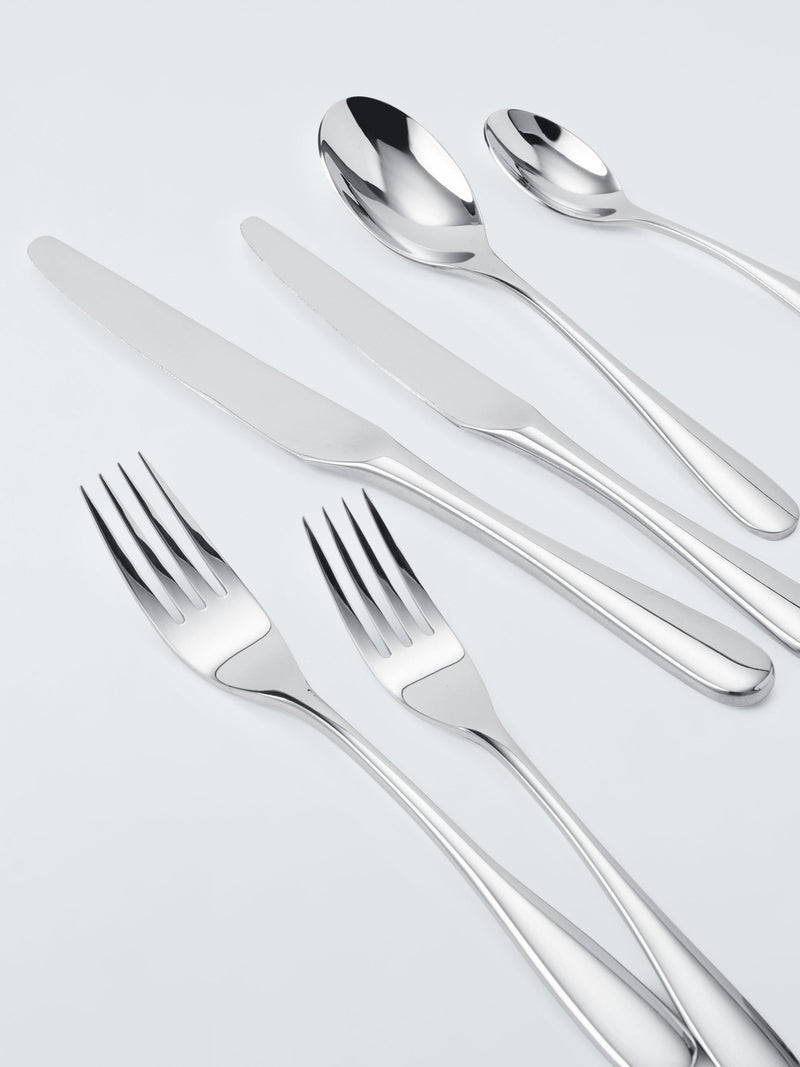 John Lewis Brook stainless steel cutlery set 6 piece (British brand)