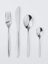 John Lewis John Lewis Scroll Stainless Steel Cutlery Set, 16 Piece/4 Place Settings- Buy online at McGrocer