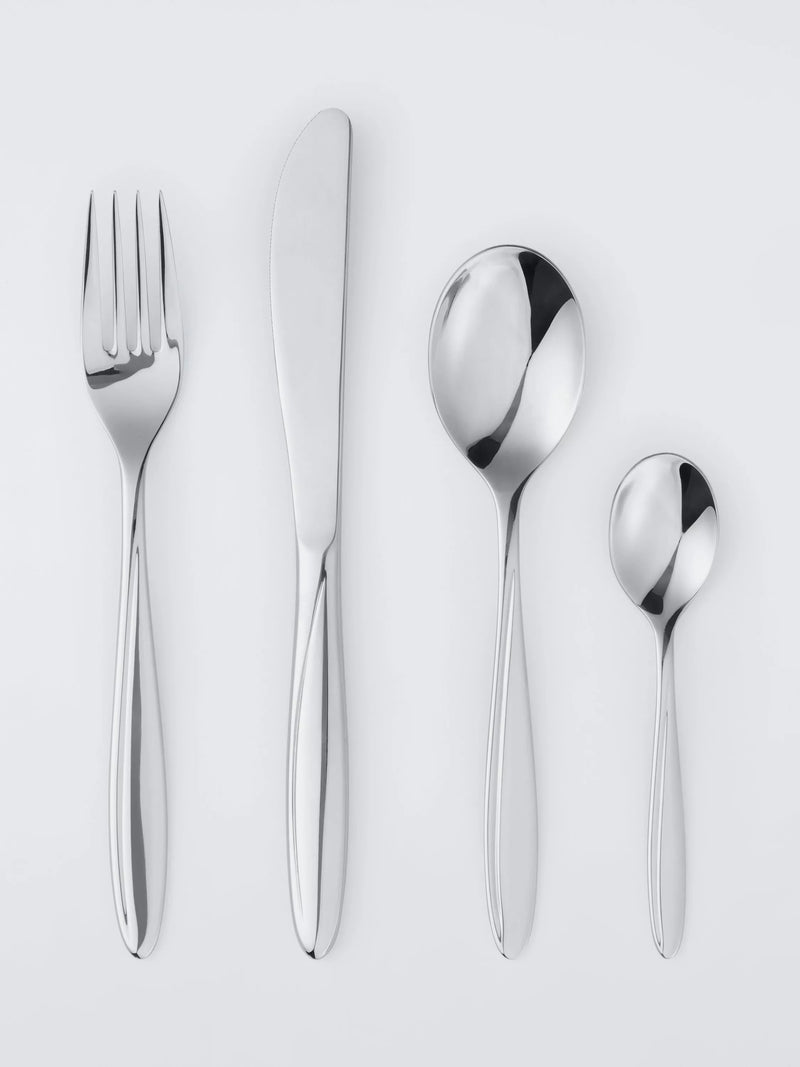 John Lewis Scroll stainless steel cutlery set 4 piece - British product