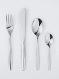 John Lewis Scroll stainless steel cutlery set 4 piece - British product