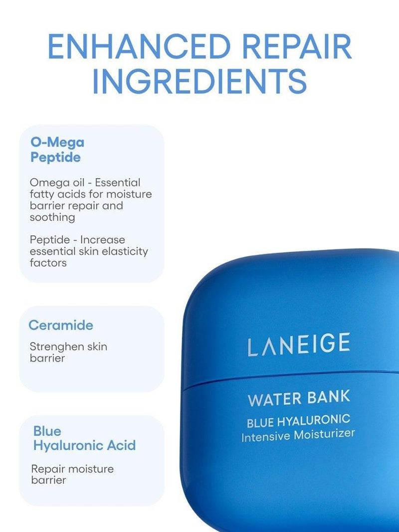 LANEIGE moisturiser Blue Hyaluronic Intensive 50ml - British product
