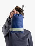 Red Adventure sit mat blue quilted lightweight - British product