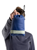 Red Adventure sit mat blue quilted lightweight - British product