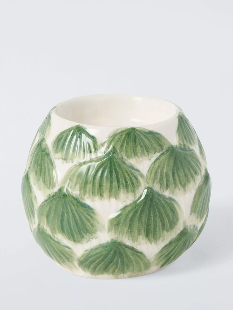 John Lewis X Deliciously Ella artichoke candle holder, imported from the UK