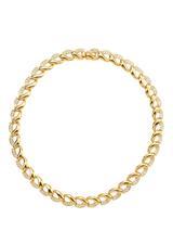 John Lewis Eclectica Attwood and Sawyer Vintage Swarovski Crystals Collar- Buy online at McGrocer