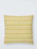 John Lewis Inka Indoor/Outdoor Cushion, Yellow