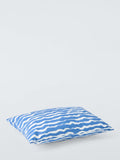 John Lewis painted waves cushion 35x55cm - British product