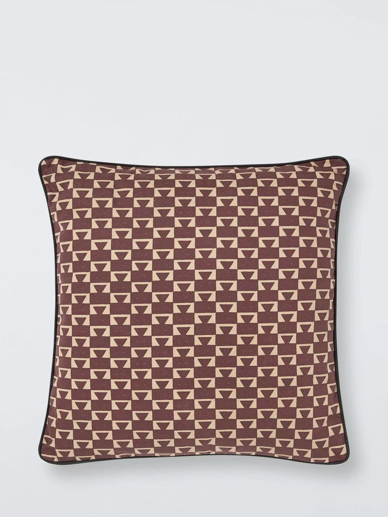 John Lewis triangle geo cushion 45x45cm, imported from the UK