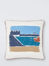 John Lewis John Lewis Whitstable Indoor/Outdoor Cushion, Multi, 50 x 50cm- Buy online at McGrocer