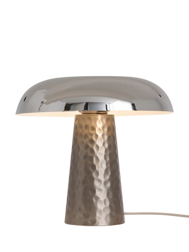 MADE Deja table lamp silver (British brand)