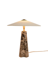 John Lewis MADE Heath Marble Table Lamp Multi H44 x W40 x D40cm- Buy online at McGrocer