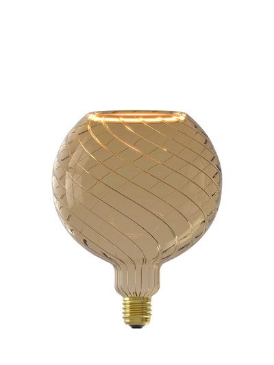 John Lewis Calex Aura Avero Grey Smoke 6W E27 LED Dimmable Globe Bulb- Buy online at McGrocer