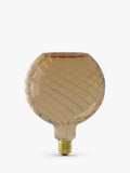 Calex Aura Avero smoked glass LED globe bulb - British product