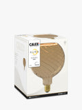 Calex Aura Avero smoked glass LED globe bulb - British product