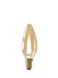 Calex 1W E14 LED filament tinted candle bulb, UK version