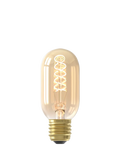 Calex tubular filament LED bulb gold tint 3.8W - British product