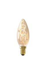 John Lewis Calex 4W E14 LED Filament Dimmable Tinted Candle Bulb- Buy online at McGrocer