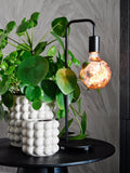 Calex vintage silver dimmable LED bulb 4W E27, imported from the UK