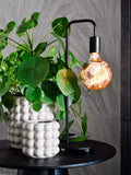 Calex vintage silver dimmable LED bulb 4W E27, imported from the UK