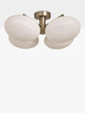 MADE Caleb ceiling light silver glass orbs, imported from the UK