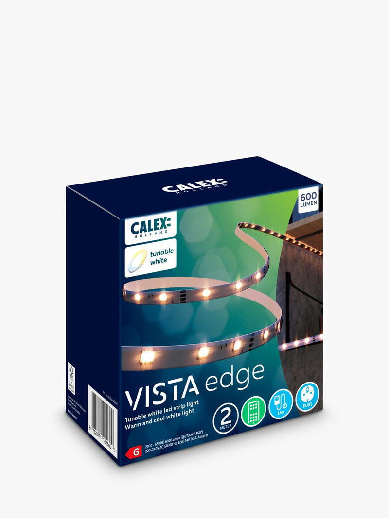 Calex Vista Edge tunable white LED strip 2m, UK version