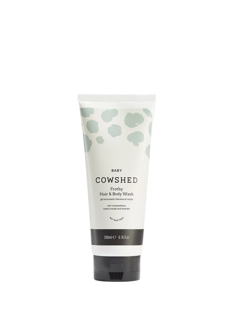 Cowshed baby frothy hair and body wash 200ml - British product