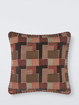 John Lewis John Lewis Brio Scatter Cushion, Auburn, 50 x 50cm- Buy online at McGrocer
