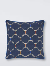 John Lewis John Lewis Castillo Cushion Indigo 45 x 45cm- Buy online at McGrocer