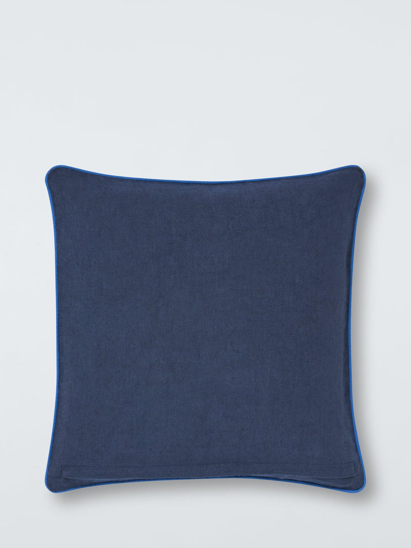 John Lewis Castillo Cushion indigo geometric scatter 45x45cm, imported from the UK