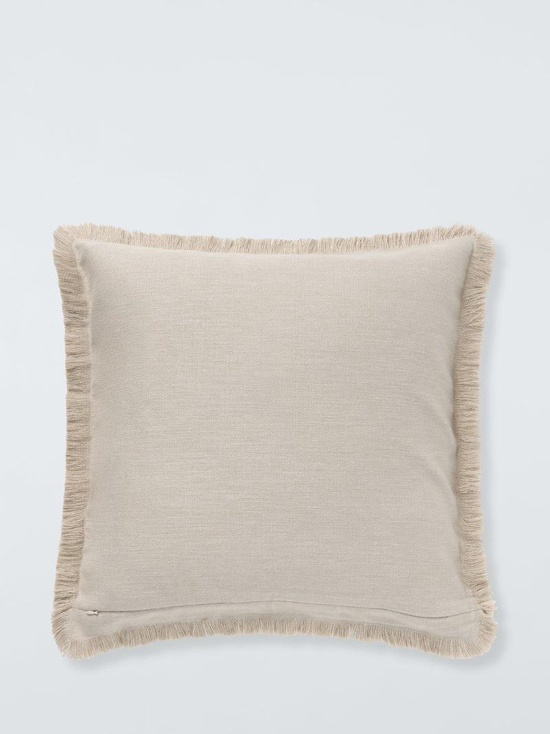 John Lewis cross stitch border cushion natural 50x50cm, imported from the UK