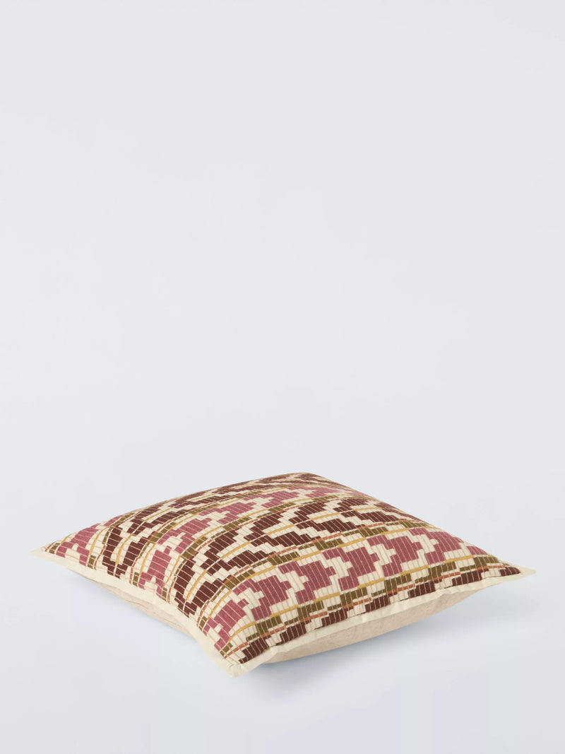 John Lewis scatter cushion Pink Multi 50x50cm (British brand)