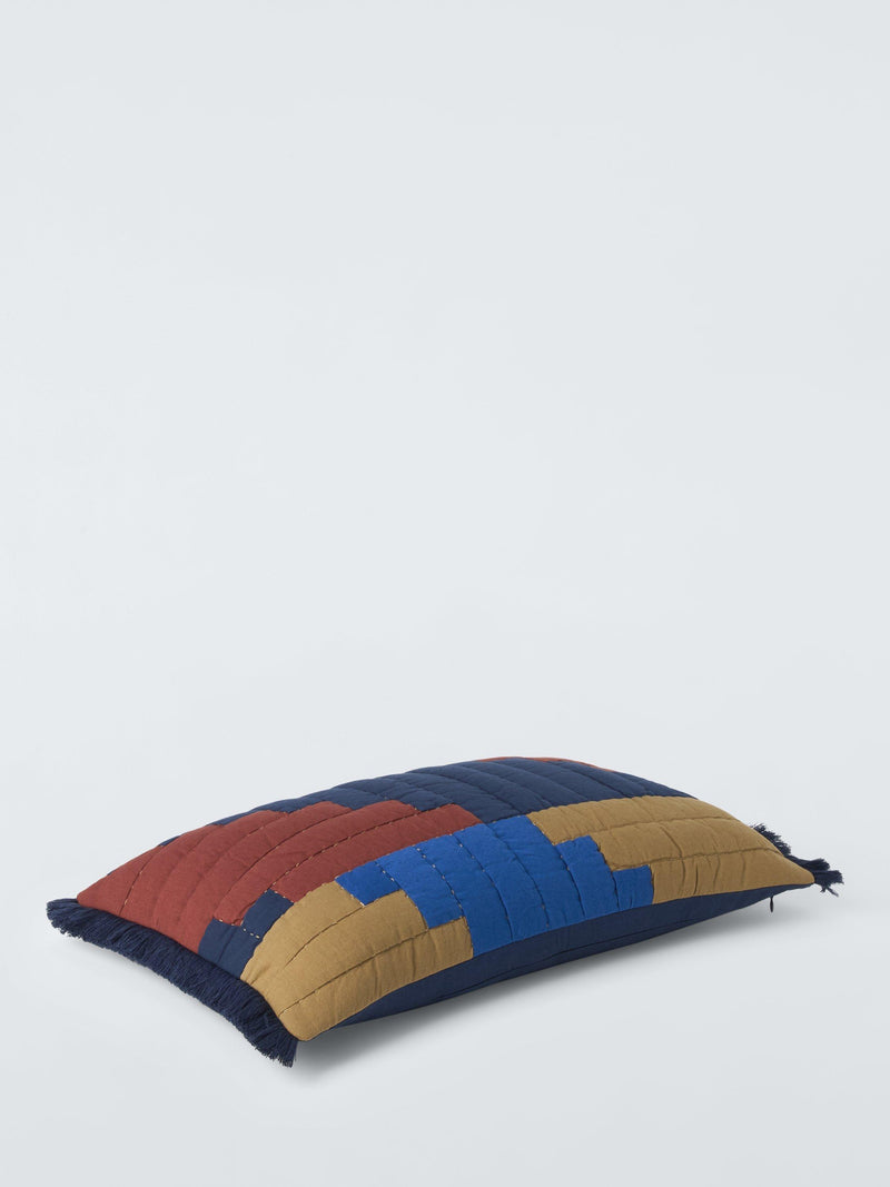 John Lewis Morelia multi patchwork cushion 40x60cm (British brand)