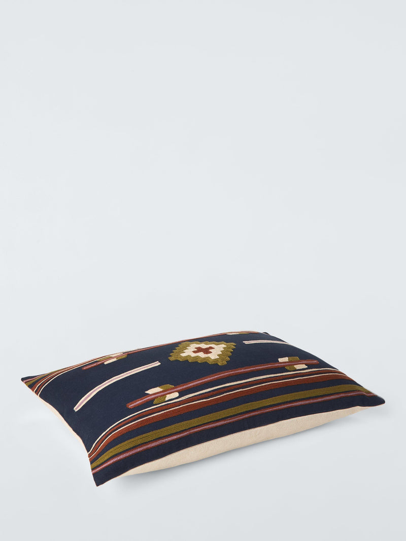 John Lewis decorative cushion Pacarro Indigo 40x60cm, UK version
