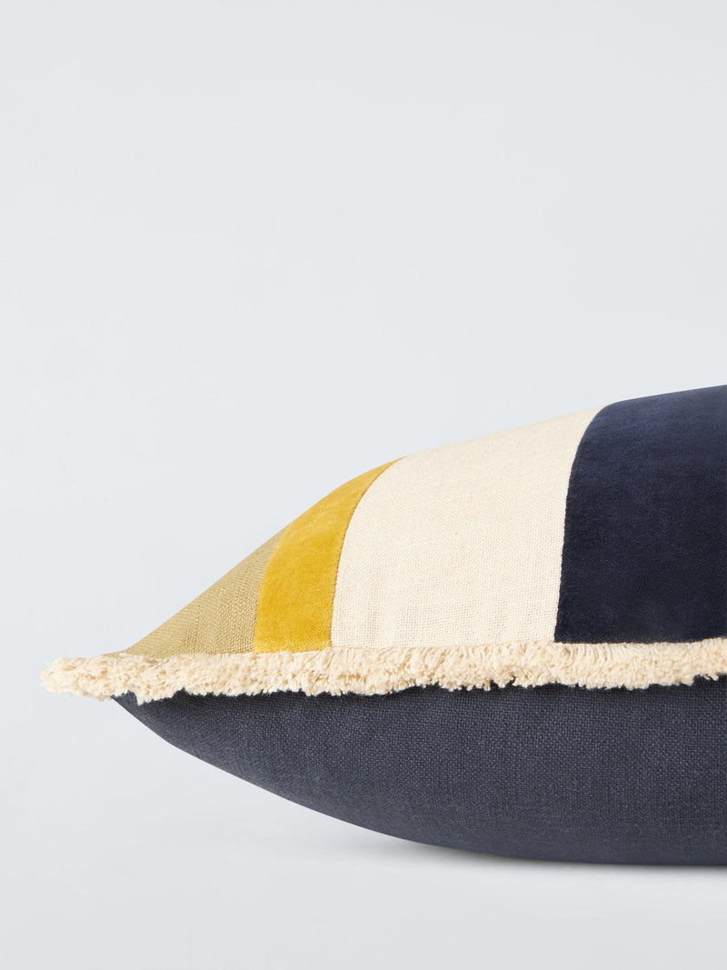John Lewis Felic Stripe Cushion cobalt, UK version