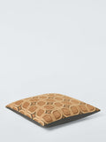 John Lewis retro geometric embroidered cushion - British product