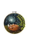 The Crafty Kit Company Sleepy Fox needle felting kit, British product