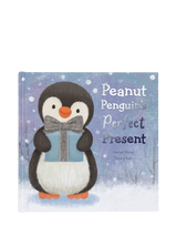John Lewis Jellycat Peanut Penguin's Perfect Present Children's Book- Buy online at McGrocer